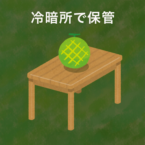 冷暗所で保管