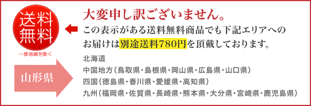 送料無料エリア